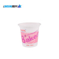 Impresión personalizada desechable 6 oz 170 ml de plástico PP Copa de yogurt
